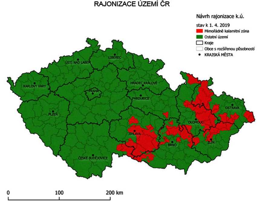 české lesy